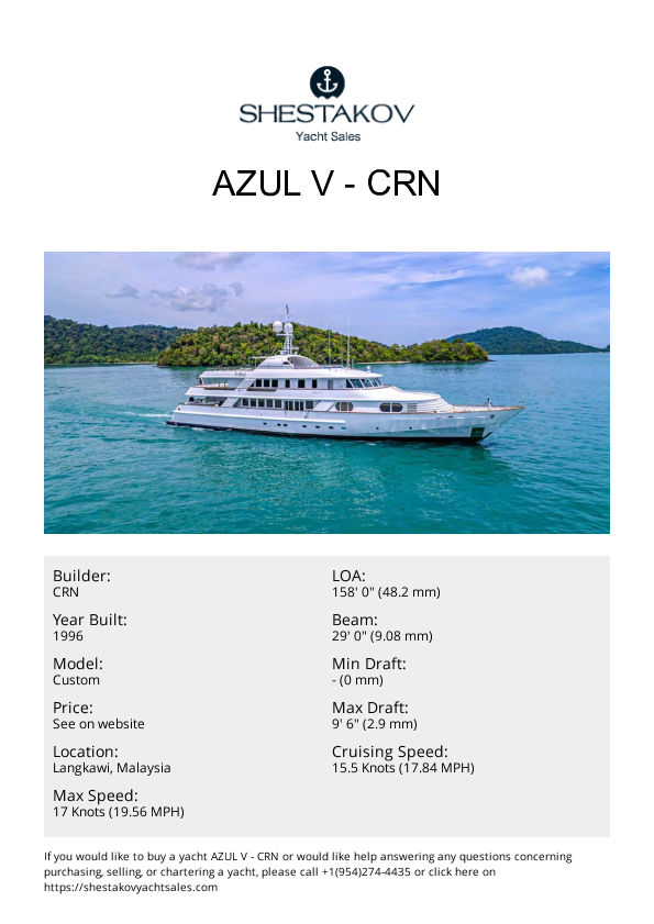 Azul V - Custom - 1996