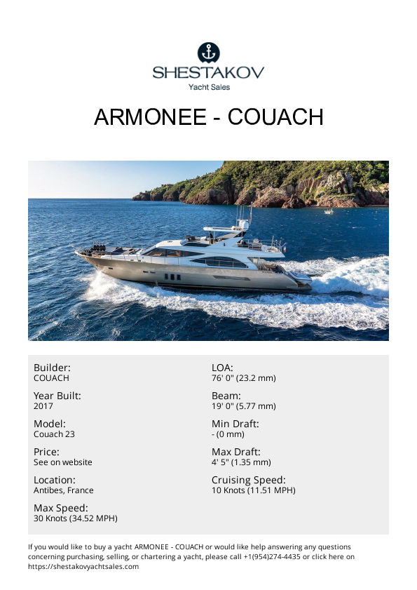 ARMONEE - Couach 23 - 2017