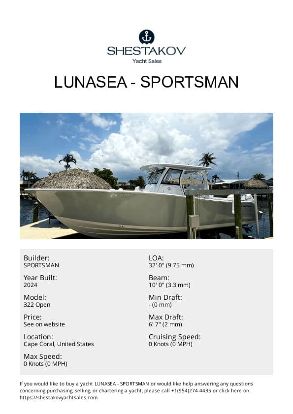 Lunasea - 322 Open - 2024