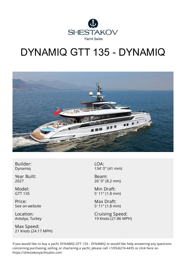 Dynamiq GTT 135 - GTT 135 - 2025
