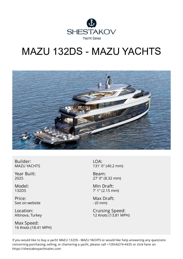 MAZU 132DS - 132DS - 2025