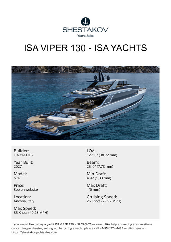 ISA VIPER 130 - undefined - 2027