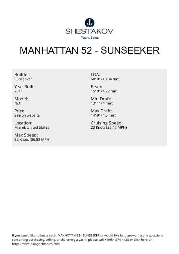 MANHATTAN 52 - undefined - 2011
