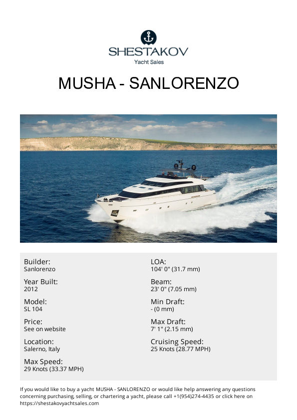 MUSHA - SL 104 - 2012