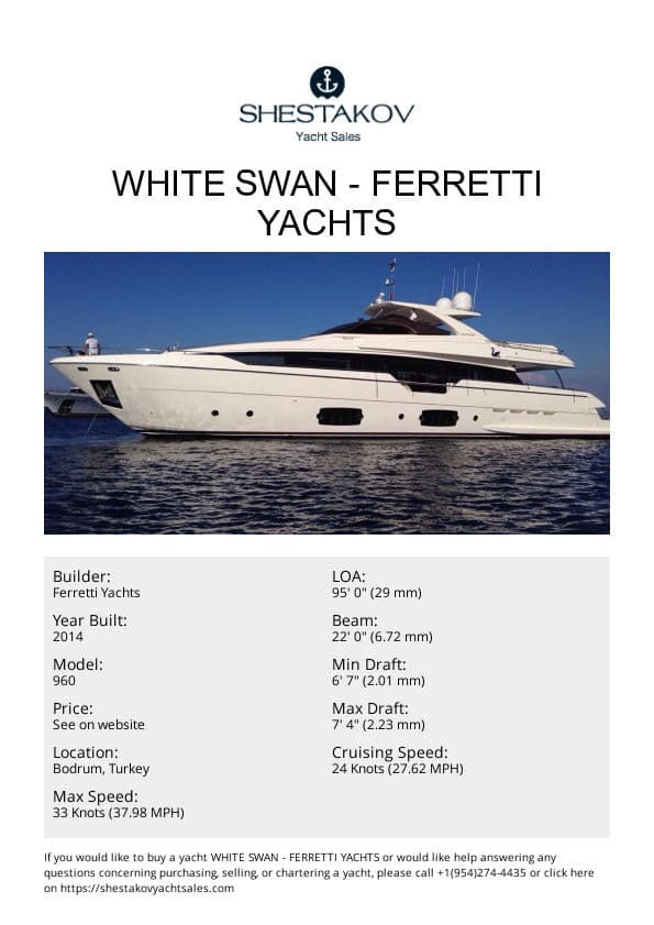 WHITE SWAN - 960 - 2014