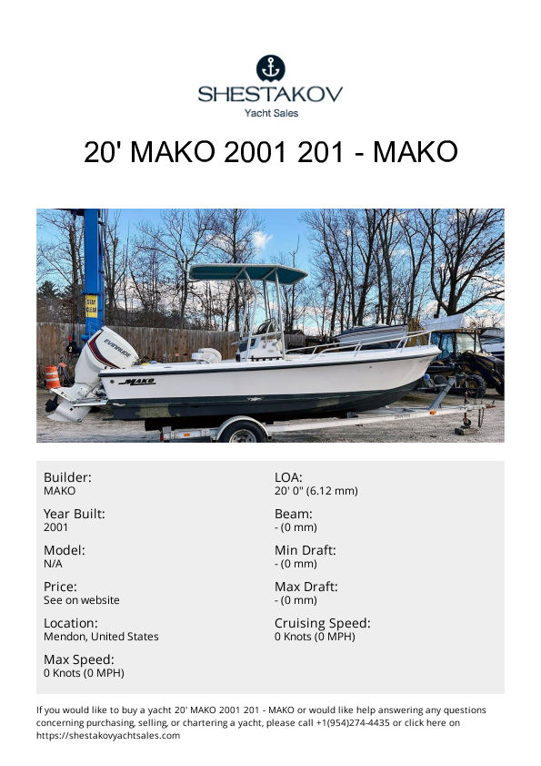20' Mako 2001 201 - undefined - 2001