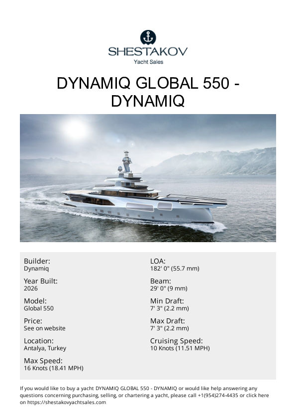 Dynamiq Global 550 - Global 550 - 2024
