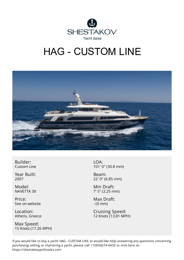 HAG - NAVETTA 30 - 2007