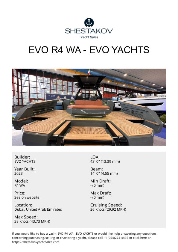 EVO R4 WA - R4 WA - 2023