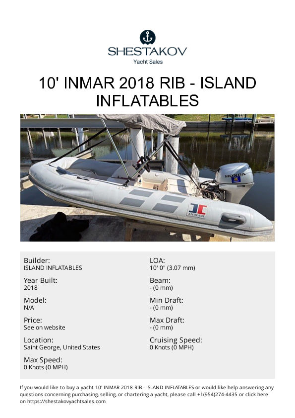10' Inmar 2018 RIB - undefined - 2018
