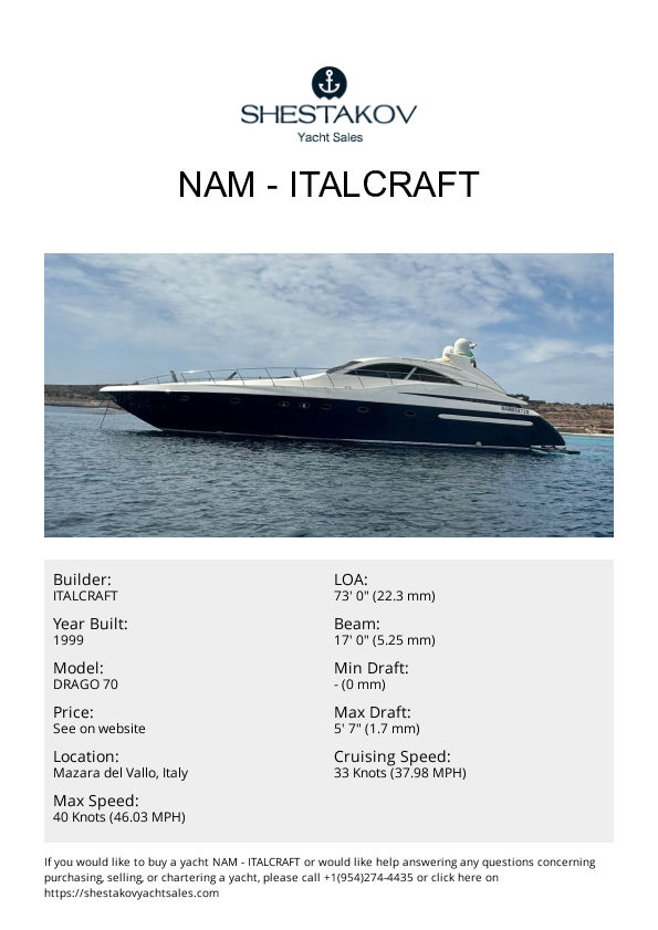 NAM - DRAGO 70 - 1999