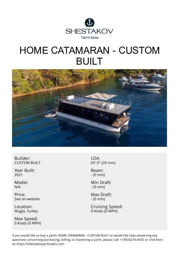 HOME CATAMARAN - undefined - 2022