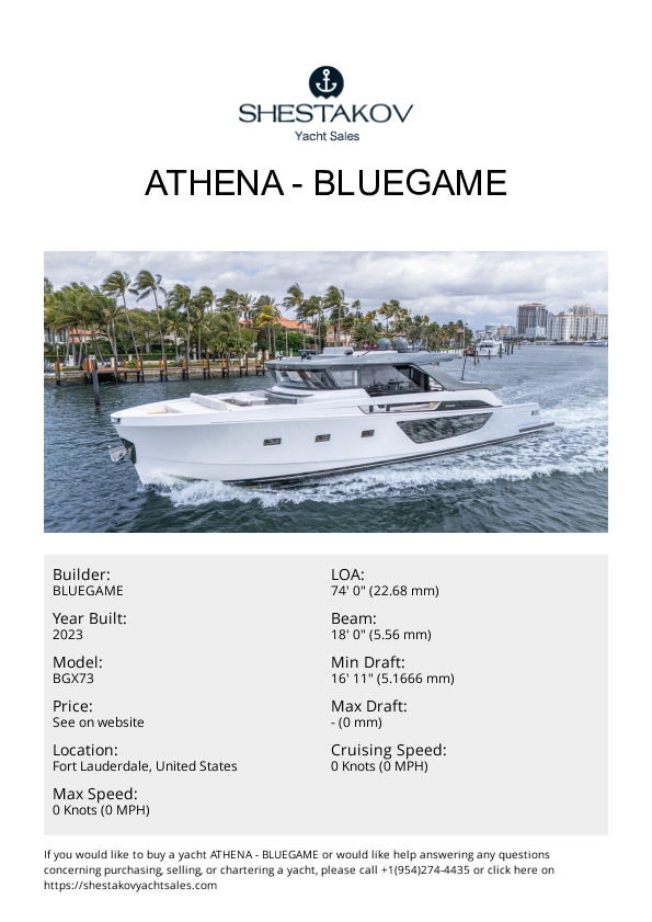 Athena - BGX73 - 2023