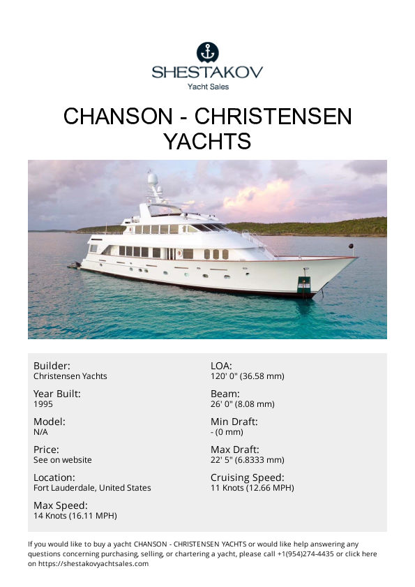 CHANSON - undefined - 1995