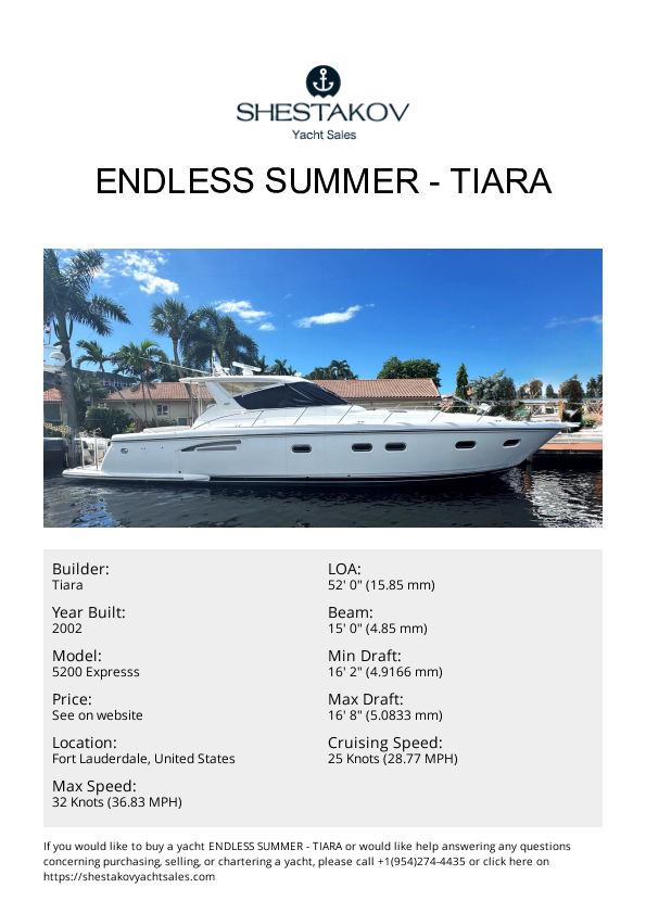 ENDLESS SUMMER - 5200 Expresss - 2003