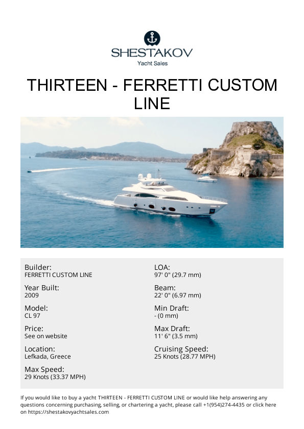 Thirteen - CL 97 - 2009