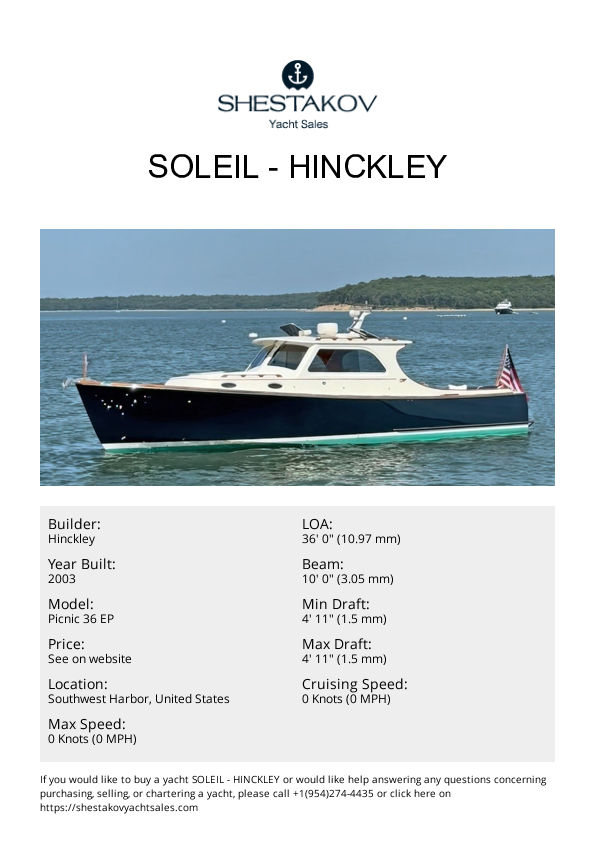 SOLEIL - Picnic 36 EP - 2003