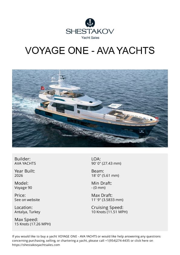 VOYAGE ONE - Voyage 90 - 2026