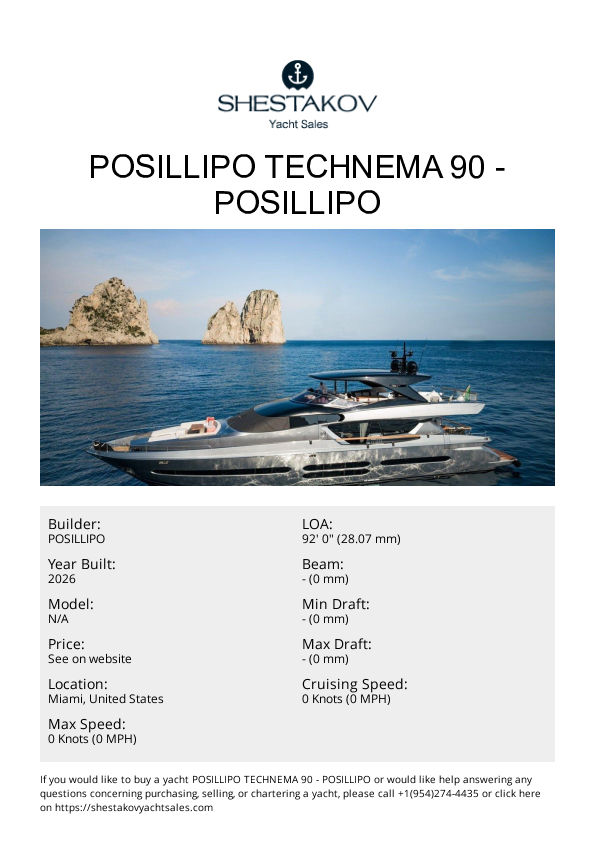 Posillipo Technema 90 - undefined - 2026