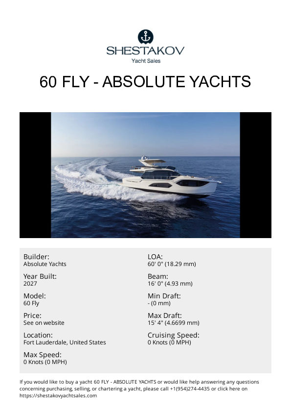 60 FLY - 60 Fly - 2027