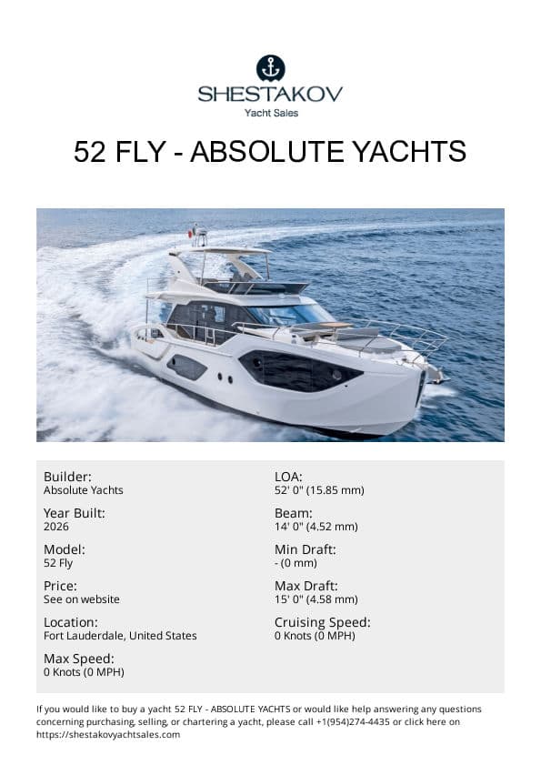 52 FLY - 52 Fly - 2026