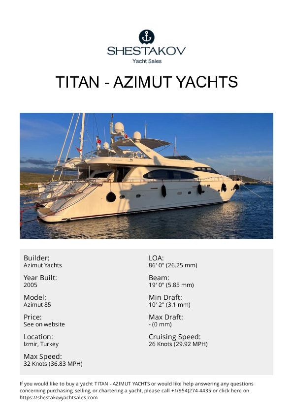 Titan - Azimut 85 - 2005