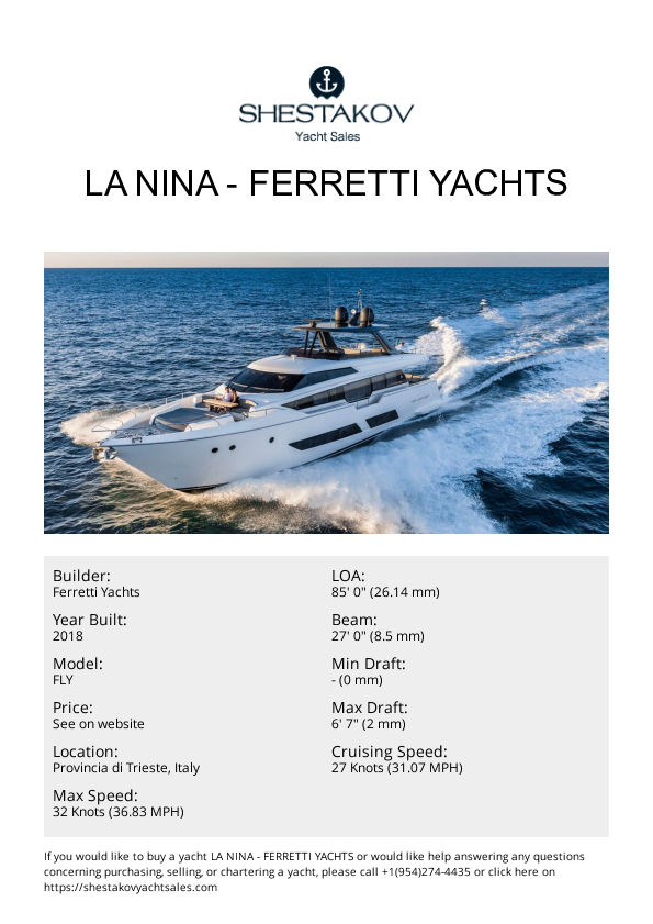 LA NINA - FLY - 2018