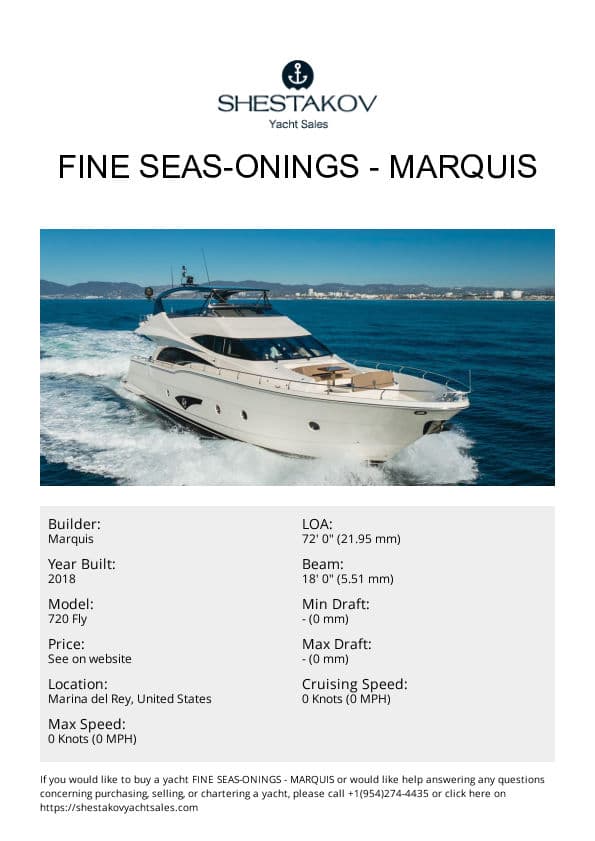 Fine Seas-Onings - 720 Fly - 2018