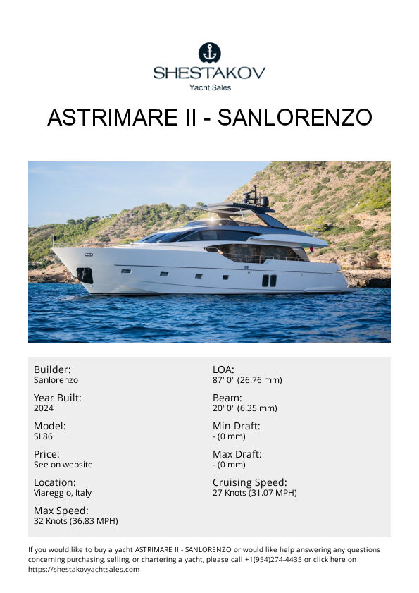 ASTRIMARE II - SL86 - 2024