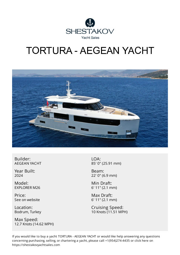 TORTURA - EXPLORER M26 - 2024