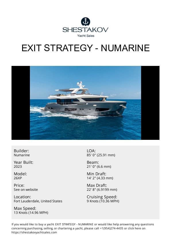 EXIT STRATEGY - 26XP - 2023