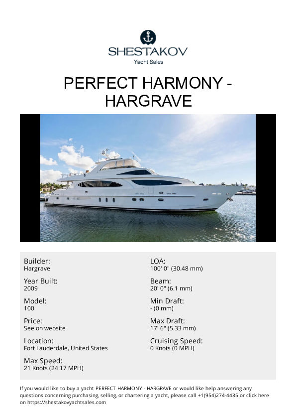 PERFECT HARMONY - 100 - 2009