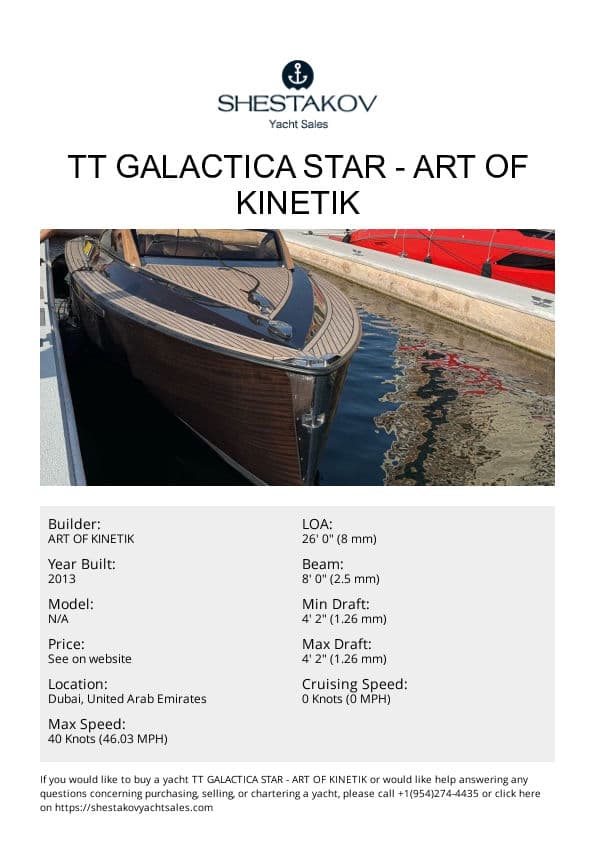 TT GALACTICA STAR - undefined - 2013