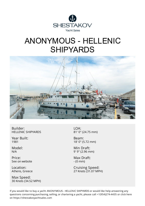 ANONYMOUS - undefined - 1981