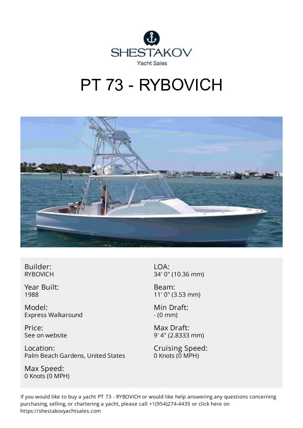 PT 73 - Express Walkaround - 1988