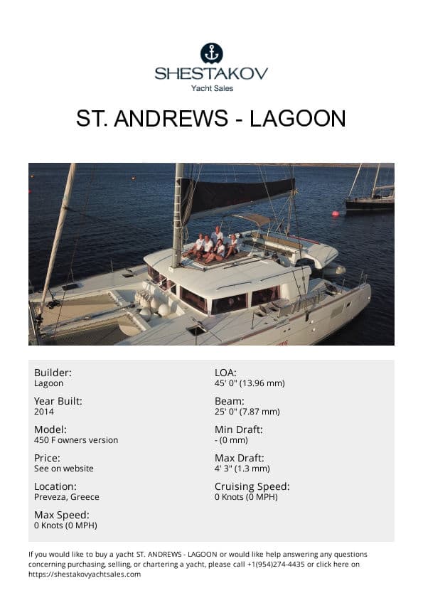 St. Andrews - 450 F owners version - 2014