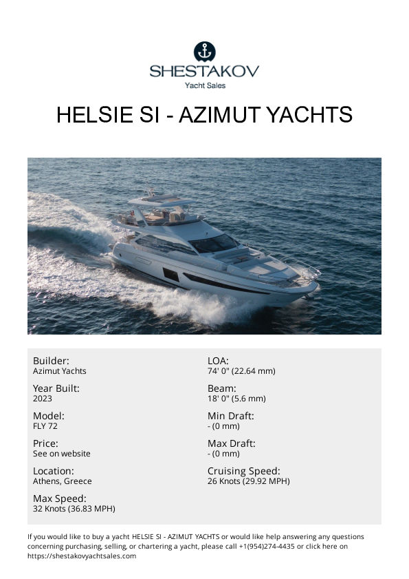 HELSIE SI - FLY 72 - 2023