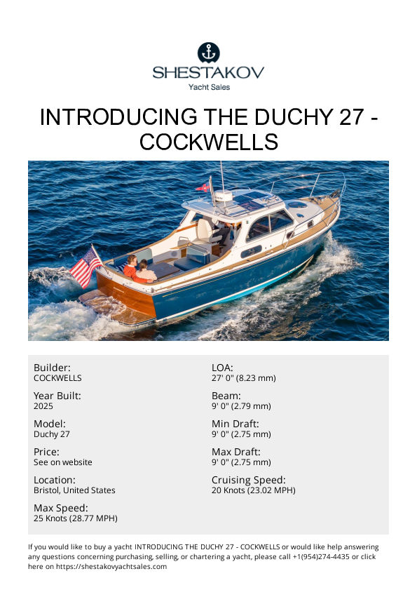 Introducing the Duchy 27 - Duchy 27 - 2025