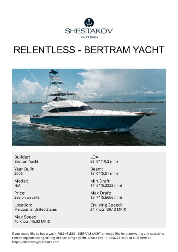 RELENTLESS - undefined - 2006