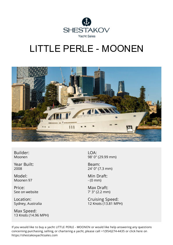 LITTLE PERLE - Moonen 97 - 2008