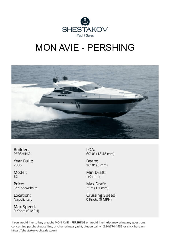 MON AVIE - 62 - 2007