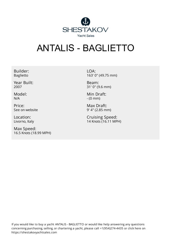 ANTALIS - undefined - 2007