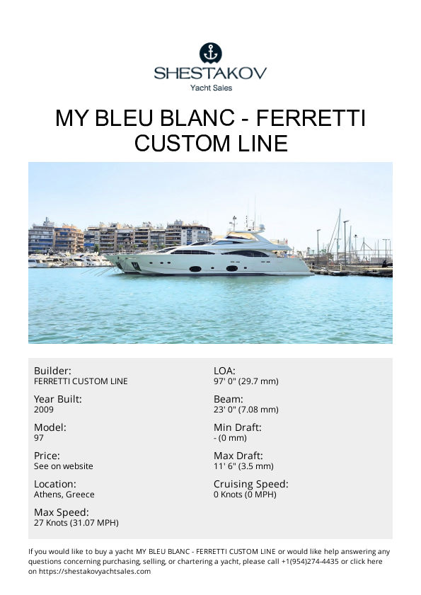 MY BLEU BLANC - 97 - 2009