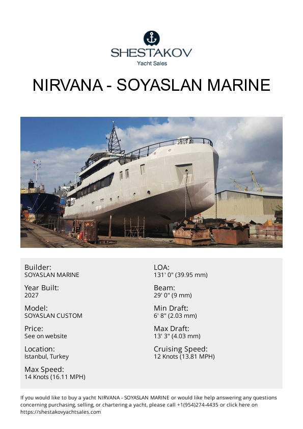 NIRVANA - SOYASLAN CUSTOM - 2027