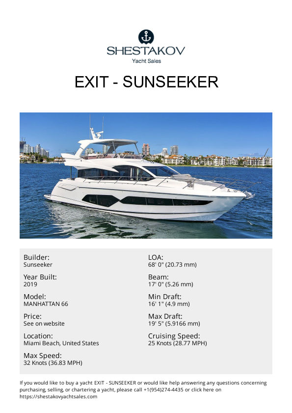 Exit - MANHATTAN 66 - 2019