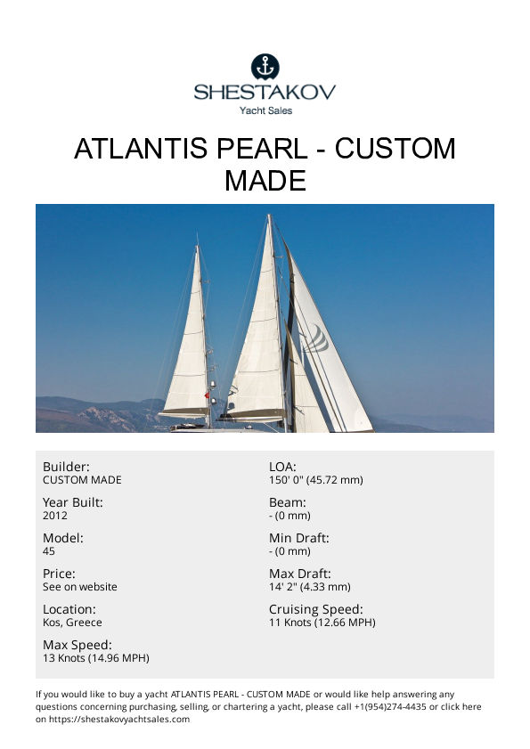 ATLANTIS PEARL - 45 - 2012