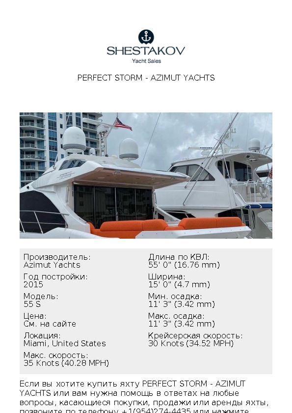 Perfect Storm - 55 S - 2015