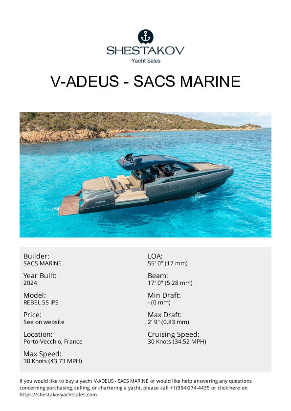 V-ADEUS - REBEL 55 IPS - 2024