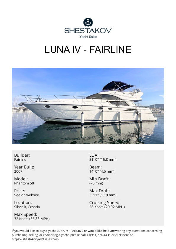 LUNA IV - Phantom 50 - 2007