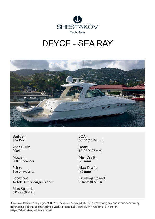 Deyce - 500 Sundancer - 2004